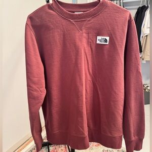 The North Face Maroon Crewneck Sweater